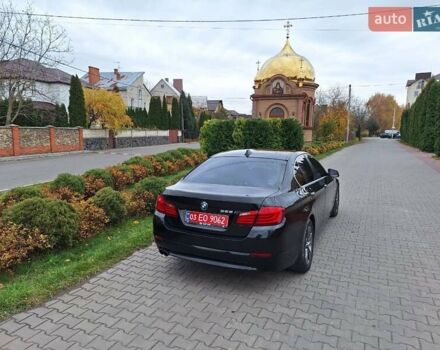 Черный БМВ 5 Серия, объемом двигателя 2 л и пробегом 222 тыс. км за 12500 $, фото 5 на Automoto.ua