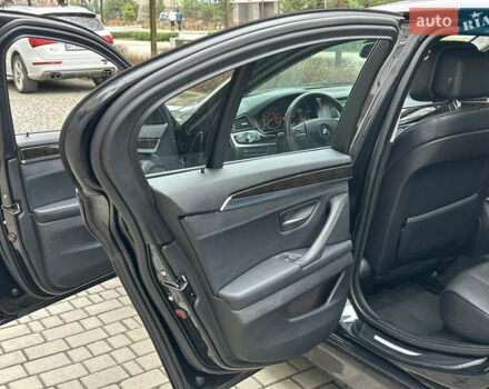 Чорний БМВ 5 Серія, об'ємом двигуна 2 л та пробігом 186 тис. км за 12999 $, фото 14 на Automoto.ua