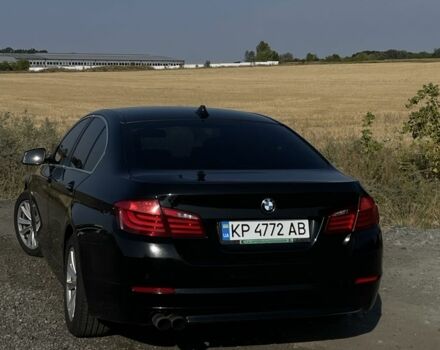 Черный БМВ 5 Серия, объемом двигателя 2 л и пробегом 215 тыс. км за 13300 $, фото 1 на Automoto.ua