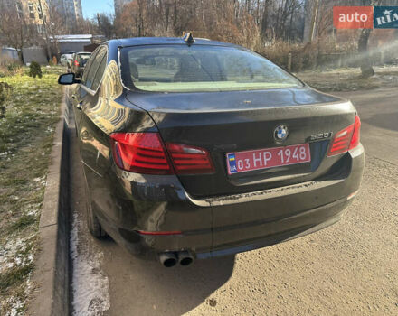 Черный БМВ 5 Серия, объемом двигателя 2 л и пробегом 223 тыс. км за 9300 $, фото 1 на Automoto.ua