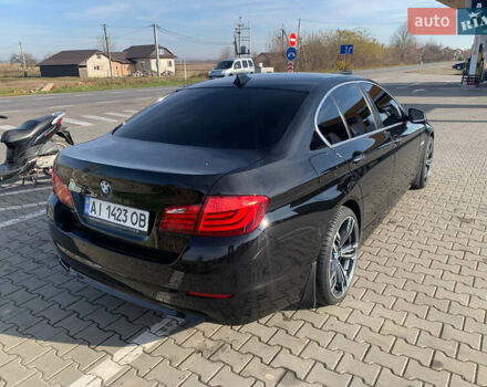 Черный БМВ 5 Серия, объемом двигателя 2 л и пробегом 235 тыс. км за 14500 $, фото 4 на Automoto.ua