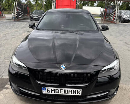 Черный БМВ 5 Серия, объемом двигателя 2 л и пробегом 350 тыс. км за 16500 $, фото 3 на Automoto.ua