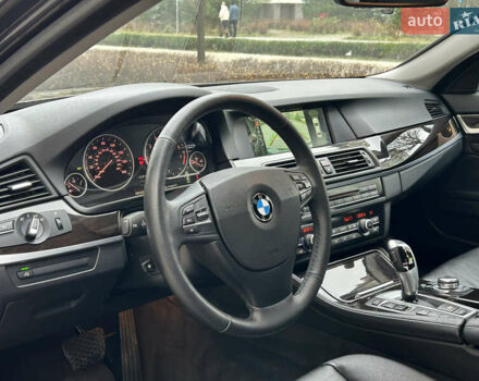 Чорний БМВ 5 Серія, об'ємом двигуна 2 л та пробігом 186 тис. км за 12999 $, фото 11 на Automoto.ua