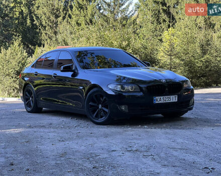 Черный БМВ 5 Серия, объемом двигателя 2 л и пробегом 322 тыс. км за 14799 $, фото 4 на Automoto.ua