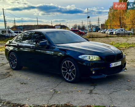 Черный БМВ 5 Серия, объемом двигателя 2 л и пробегом 207 тыс. км за 14200 $, фото 2 на Automoto.ua