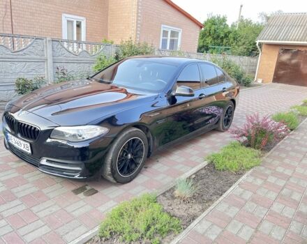 Черный БМВ 5 Серия, объемом двигателя 2 л и пробегом 152 тыс. км за 15500 $, фото 1 на Automoto.ua
