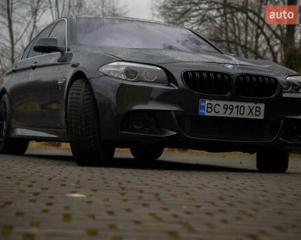 Чорний БМВ 5 Серія, об'ємом двигуна 3 л та пробігом 233 тис. км за 19600 $, фото 1 на Automoto.ua