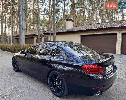 Чорний БМВ 5 Серія, об'ємом двигуна 2 л та пробігом 284 тис. км за 13300 $, фото 2 на Automoto.ua