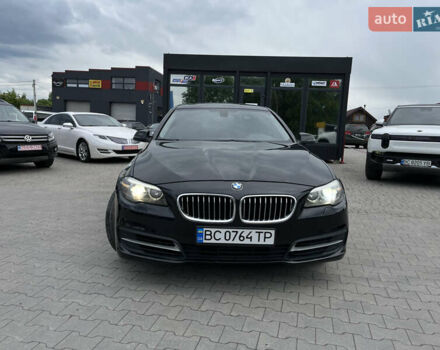 Черный БМВ 5 Серия, объемом двигателя 2 л и пробегом 142 тыс. км за 12650 $, фото 1 на Automoto.ua