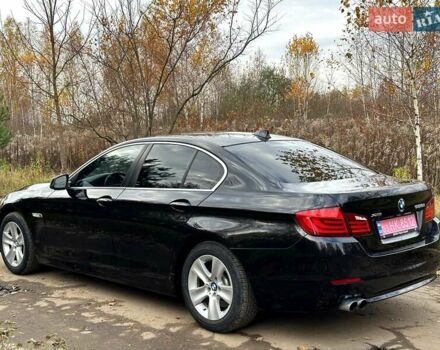 Черный БМВ 5 Серия, объемом двигателя 2 л и пробегом 130 тыс. км за 13450 $, фото 4 на Automoto.ua