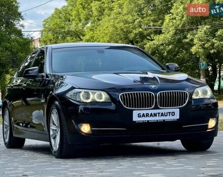Чорний БМВ 5 Серія, об'ємом двигуна 2 л та пробігом 224 тис. км за 12300 $, фото 1 на Automoto.ua