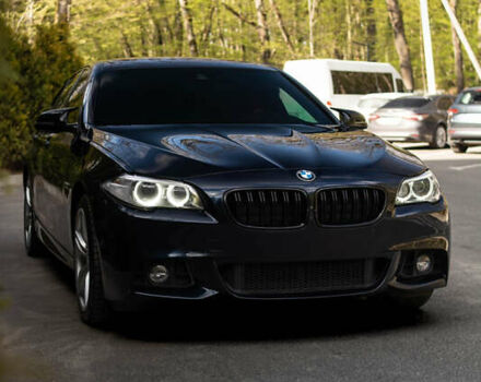 Чорний БМВ 5 Серія, об'ємом двигуна 3 л та пробігом 218 тис. км за 23500 $, фото 15 на Automoto.ua
