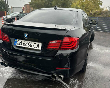Черный БМВ 5 Серия, объемом двигателя 2 л и пробегом 199 тыс. км за 13999 $, фото 3 на Automoto.ua