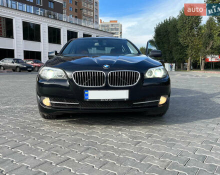 Черный БМВ 5 Серия, объемом двигателя 3 л и пробегом 184 тыс. км за 16300 $, фото 3 на Automoto.ua