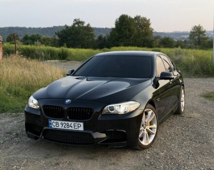 Черный БМВ 5 Серия, объемом двигателя 3 л и пробегом 198 тыс. км за 14400 $, фото 1 на Automoto.ua