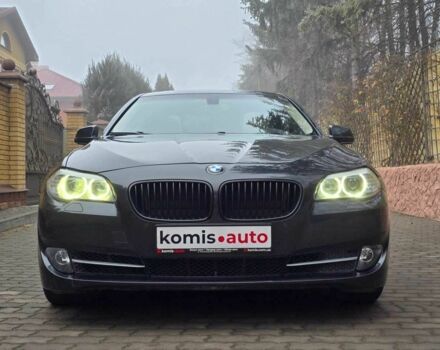 Чорний БМВ 5 Серія, об'ємом двигуна 2 л та пробігом 240 тис. км за 12499 $, фото 1 на Automoto.ua