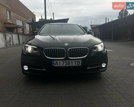 Черный БМВ 5 Серия, объемом двигателя 2 л и пробегом 129 тыс. км за 15000 $, фото 2 на Automoto.ua