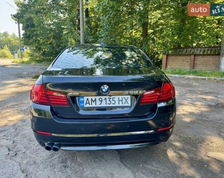 Черный БМВ 5 Серия, объемом двигателя 2 л и пробегом 175 тыс. км за 13000 $, фото 5 на Automoto.ua