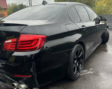 Черный БМВ 5 Серия, объемом двигателя 2 л и пробегом 199 тыс. км за 13999 $, фото 4 на Automoto.ua