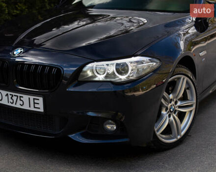 Чорний БМВ 5 Серія, об'ємом двигуна 3 л та пробігом 218 тис. км за 23500 $, фото 18 на Automoto.ua
