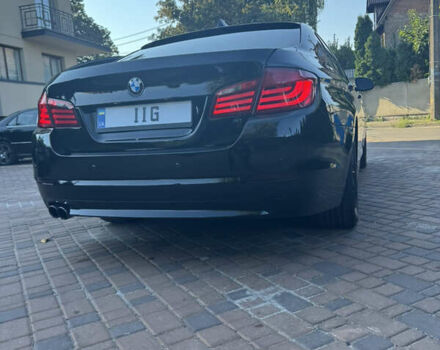 Черный БМВ 5 Серия, объемом двигателя 3 л и пробегом 296 тыс. км за 12300 $, фото 3 на Automoto.ua
