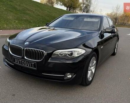 Черный БМВ 5 Серия, объемом двигателя 2 л и пробегом 170 тыс. км за 12650 $, фото 8 на Automoto.ua