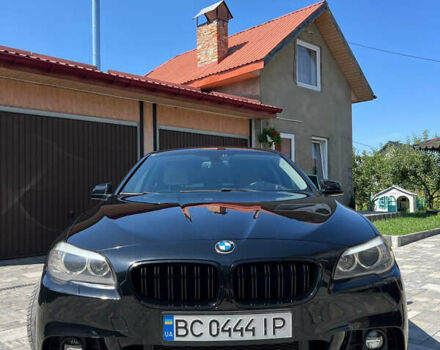Черный БМВ 5 Серия, объемом двигателя 2.99 л и пробегом 279 тыс. км за 15500 $, фото 1 на Automoto.ua