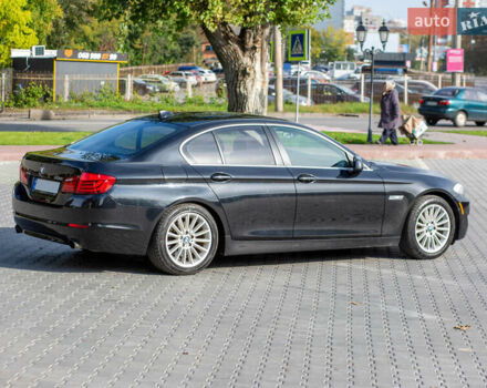 Черный БМВ 5 Серия, объемом двигателя 3 л и пробегом 184 тыс. км за 16300 $, фото 5 на Automoto.ua