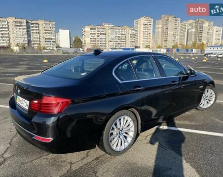Черный БМВ 5 Серия, объемом двигателя 2 л и пробегом 270 тыс. км за 18500 $, фото 1 на Automoto.ua