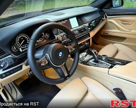 Черный БМВ 5 Серия, объемом двигателя 3 л и пробегом 200 тыс. км за 23700 $, фото 8 на Automoto.ua