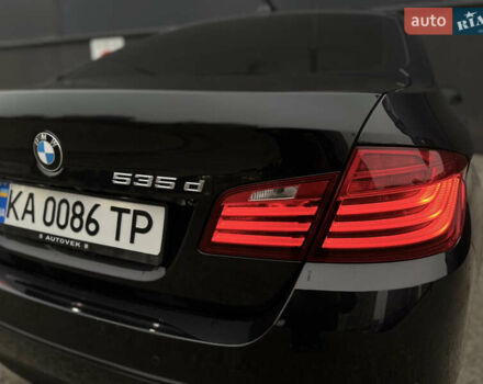Черный БМВ 5 Серия, объемом двигателя 3 л и пробегом 200 тыс. км за 18950 $, фото 12 на Automoto.ua