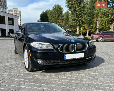 Черный БМВ 5 Серия, объемом двигателя 3 л и пробегом 184 тыс. км за 16300 $, фото 1 на Automoto.ua