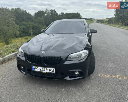 Черный БМВ 5 Серия, объемом двигателя 2 л и пробегом 150 тыс. км за 15500 $, фото 4 на Automoto.ua