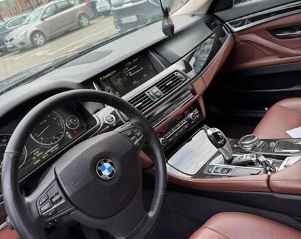 Черный БМВ 5 Серия, объемом двигателя 2 л и пробегом 195 тыс. км за 12500 $, фото 3 на Automoto.ua