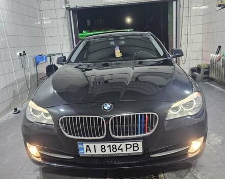 Чорний БМВ 5 Серія, об'ємом двигуна 2 л та пробігом 220 тис. км за 14700 $, фото 1 на Automoto.ua