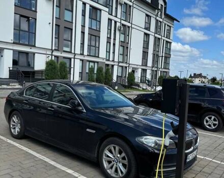 Черный БМВ 5 Серия, объемом двигателя 2 л и пробегом 195 тыс. км за 12500 $, фото 2 на Automoto.ua