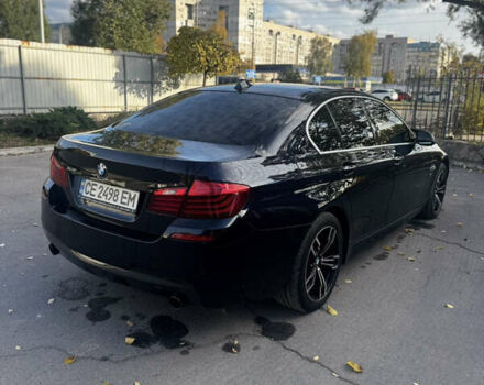 БМВ 5 Серия 2013 в Днепре (Днепропетровске) на Automoto.ua Черный БМВ 5 Серия, объемом двигателя 3 л и пробегом 110 тыс. км за 22500 $, фото 6 на Automoto.ua