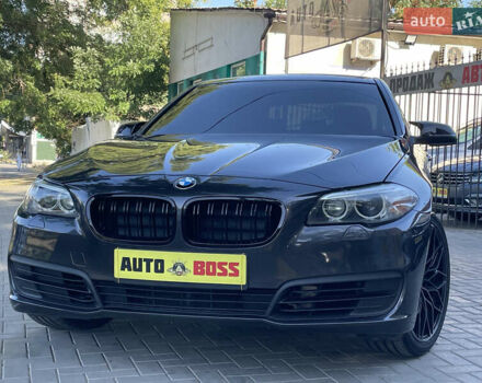 Черный БМВ 5 Серия, объемом двигателя 3 л и пробегом 177 тыс. км за 17999 $, фото 2 на Automoto.ua