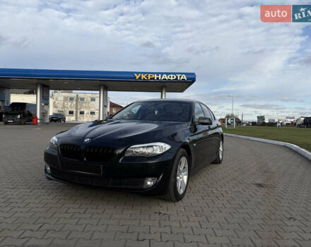 Чорний БМВ 5 Серія, об'ємом двигуна 2 л та пробігом 211 тис. км за 16500 $, фото 1 на Automoto.ua