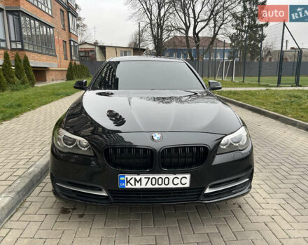 Чорний БМВ 5 Серія, об'ємом двигуна 2 л та пробігом 262 тис. км за 14999 $, фото 1 на Automoto.ua