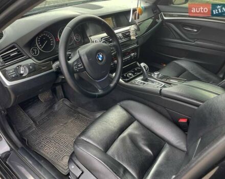 Чорний БМВ 5 Серія, об'ємом двигуна 2 л та пробігом 240 тис. км за 12799 $, фото 17 на Automoto.ua