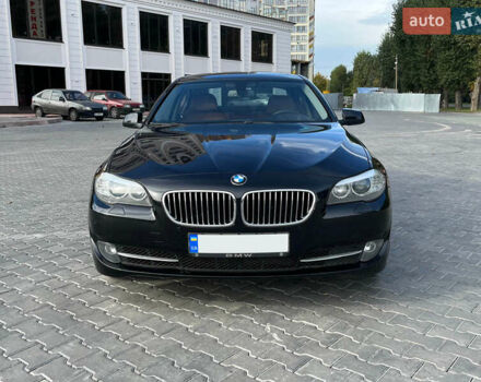 Черный БМВ 5 Серия, объемом двигателя 3 л и пробегом 184 тыс. км за 16300 $, фото 2 на Automoto.ua