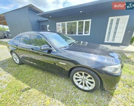 Черный БМВ 5 Серия, объемом двигателя 2 л и пробегом 198 тыс. км за 15500 $, фото 1 на Automoto.ua
