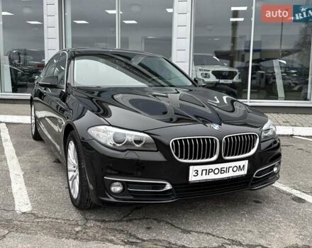 Чорний БМВ 5 Серія, об'ємом двигуна 2 л та пробігом 160 тис. км за 16800 $, фото 3 на Automoto.ua