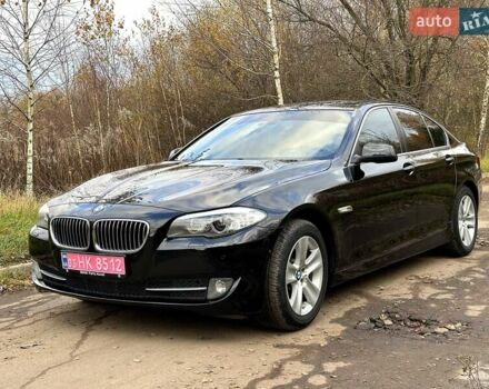 Черный БМВ 5 Серия, объемом двигателя 2 л и пробегом 130 тыс. км за 13450 $, фото 2 на Automoto.ua