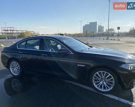 Черный БМВ 5 Серия, объемом двигателя 2 л и пробегом 270 тыс. км за 18500 $, фото 5 на Automoto.ua