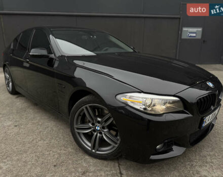 Черный БМВ 5 Серия, объемом двигателя 3 л и пробегом 200 тыс. км за 18950 $, фото 5 на Automoto.ua