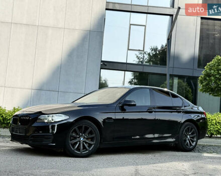 Черный БМВ 5 Серия, объемом двигателя 3 л и пробегом 176 тыс. км за 21500 $, фото 1 на Automoto.ua