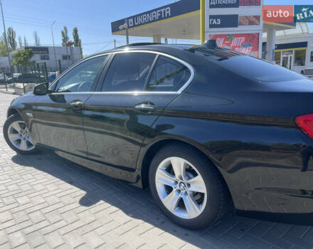 Черный БМВ 5 Серия, объемом двигателя 2 л и пробегом 210 тыс. км за 13400 $, фото 12 на Automoto.ua