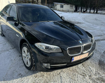 Черный БМВ 5 Серия, объемом двигателя 2 л и пробегом 220 тыс. км за 13499 $, фото 10 на Automoto.ua